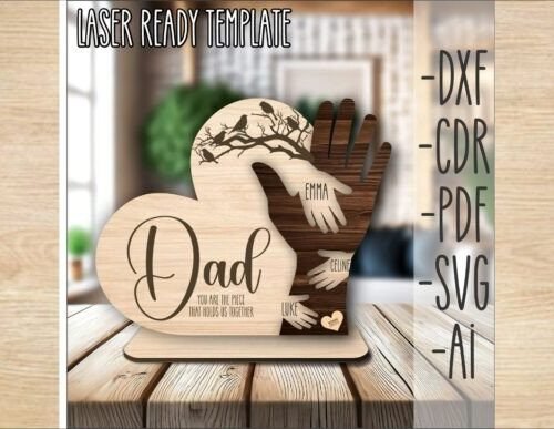 letrero-de-mano-de-regalo-para-papa-personalizado-creativo-digital Letrero De Mano De Regalo Para Papa Personalizado Creativo Digital